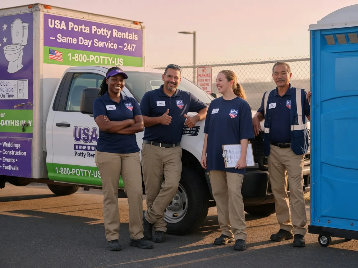 Porta Potty Rental company in Olivehurst, CA